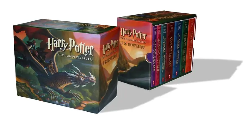 Harry Potter Boxed Set pe suport de hârtie: Books 1-7 - Harry Potter Paperback Boxed Set: Books 1-7