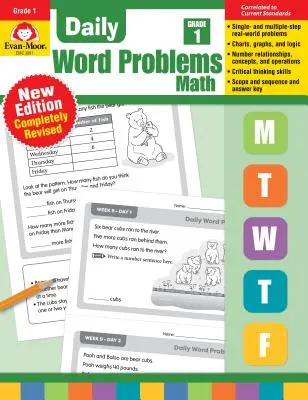 Probleme zilnice de cuvinte, clasa 1 - Daily Word Problems, Grade 1