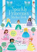 Carte de abțibilduri cu prințese strălucitoare - Sparkly Princesses Sticker Book