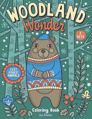 Minunea pădurii: Carte confortabilă de colorat cu animale de pădure - Woodland Wonder: Cozy Forest Animals Coloring Book