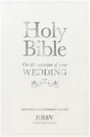 Sfânta Biblie New Standard Revised Version - Cu ocazia nunții tale, NRSV ediție anglicizată - Holy Bible New Standard Revised Version - On the Occasion of Your Wedding, NRSV Anglicized Edition