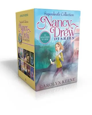 Colecția Nancy Drew Diaries Supersleuth: Blestemul stelei arctice; Străini într-un tren; Misterul călărețului de la miezul nopții; A fost odată un thriller; Sabota - Nancy Drew Diaries Supersleuth Collection: Curse of the Arctic Star; Strangers on a Train; Mystery of the Midnight Rider; Once Upon a Thriller; Sabota