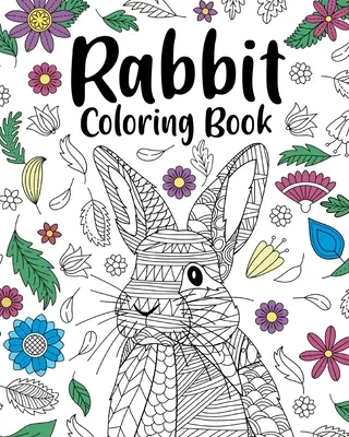 Iepure carte de colorat - Rabbit Coloring Book