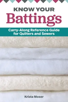 Know Your Battings: Carry-Along Reference Guide for Quilters and Sewers (Ghid de referință pentru căptușeli și cusături) - Know Your Battings: Carry-Along Reference Guide for Quilters and Sewers