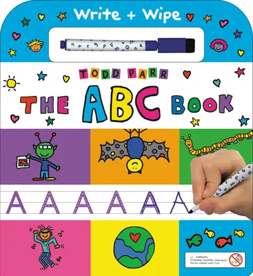 Cartea ABC: Scrie + Șterge - The ABC Book: Write + Wipe