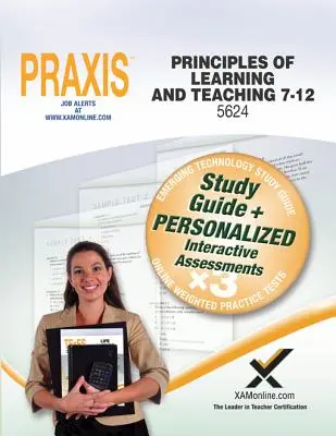 Praxis Principii de învățare și predare 7-12 5624 Carte și online - Praxis Principles of Learning and Teaching 7-12 5624 Book and Online