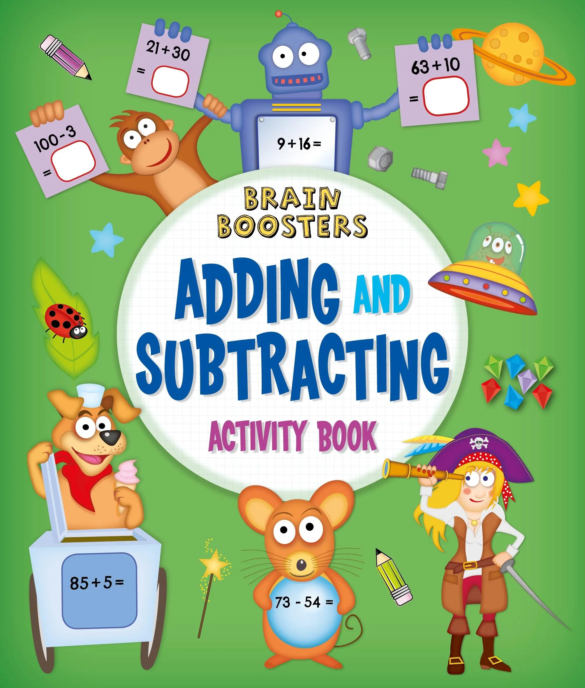 Brain Boosters: Carte de activități pentru adunare și scădere - Brain Boosters: Adding and Subtracting Activity Book