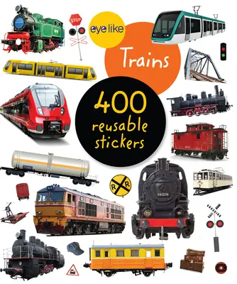 Abțibilduri pentru ochi: Trenuri - Eyelike Stickers: Trains