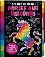 Scratch and Draw Unicorns & Horses Too! - Carte de activități Scratch Art - Scratch and Draw Unicorns & Horses Too! - Scratch Art Activity Book