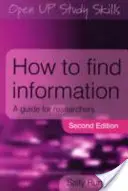 Cum să găsiți informații: Un ghid pentru cercetători - How to Find Information: A Guide for Researchers