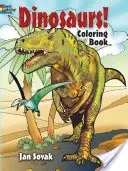 Dinosauri! Carte de colorat - Dinosaurs! Coloring Book