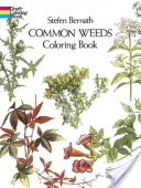 Carte de colorat cu buruieni comune - Common Weeds Coloring Book
