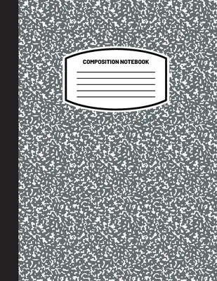 Caiet de compunere clasic: (8.5x11) Jurnal de hârtie cu linie lină cu linie largă (gri cărbune) (Notebook pentru copii, adolescenți, studenți, adulți) Înapoi la - Classic Composition Notebook: (8.5x11) Wide Ruled Lined Paper Notebook Journal (Charcoal Gray) (Notebook for Kids, Teens, Students, Adults) Back to