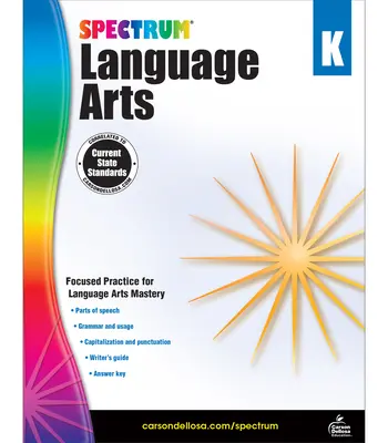 Spectrum Language Arts, clasa K - Spectrum Language Arts, Grade K