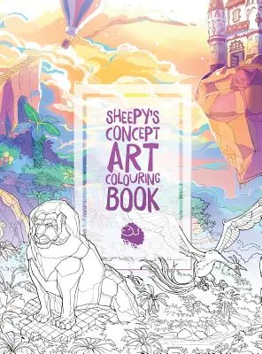 Cartea de colorat MrSuicideSheep's Concept Art - MrSuicideSheep's Concept Art Colouring Book