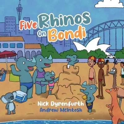 Cinci rinoceri pe Bondi - Five Rhinos on Bondi