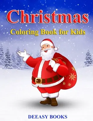 Carte de colorat de Crăciun pentru copii - Christmas Coloring Book for kids