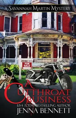 O afacere tăioasă: Un roman Savannah Martin - A Cutthroat Business: A Savannah Martin Novel