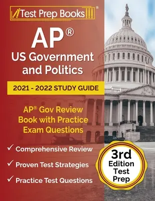 AP US Government and Politics 2021 - 2022 Ghid de studiu: AP Gov Review Book with Practice Exam Questions [3rd Edition Test Prep] - AP US Government and Politics 2021 - 2022 Study Guide: AP Gov Review Book with Practice Exam Questions [3rd Edition Test Prep]