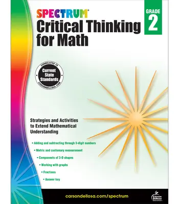 Spectrum Critical Thinking for Math, clasa 2 - Spectrum Critical Thinking for Math, Grade 2