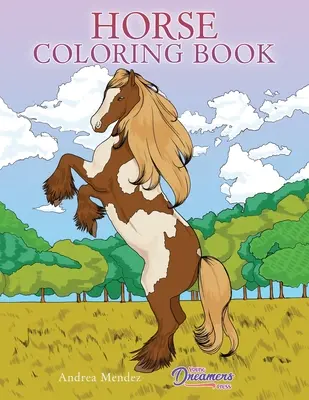 Carte de colorat cu cai: Pentru copii de 9-12 ani - Horse Coloring Book: For Kids Ages 9-12