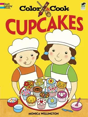 Colorează și gătește prăjituri - Color & Cook Cupcakes