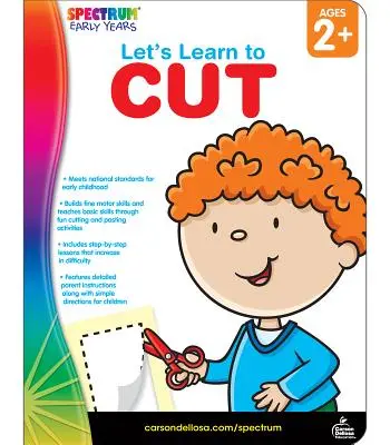 Să învățăm să tăiem, vârstele 2 - 5 - Let's Learn to Cut, Ages 2 - 5