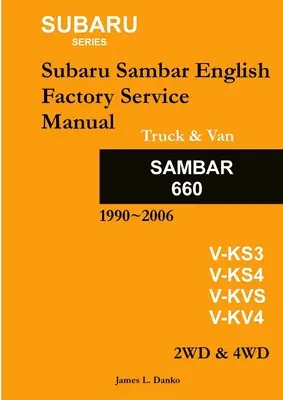 Subaru Sambar Manual de service în limba engleză - Subaru Sambar English Service Manual