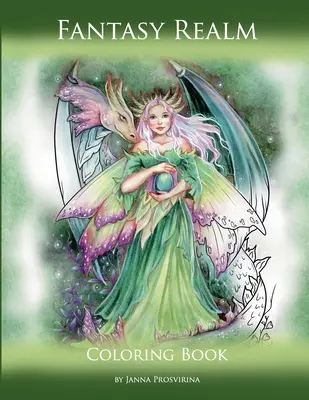 Tărâmul fanteziei: Carte de colorat - Fantasy Realm: Coloring Book