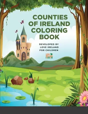 Counties of Ireland Carte de colorat - Counties of Ireland Coloring Book