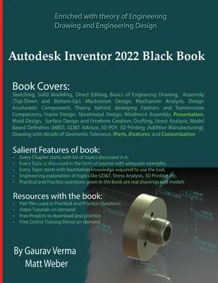 Autodesk Inventor 2022 Carte neagră - Autodesk Inventor 2022 Black Book