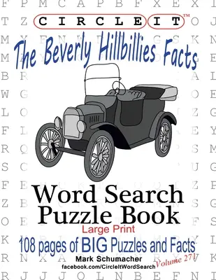 Circle It, The Beverly Hillbillies fapte, căutare prin cuvinte, carte puzzle - Circle It, The Beverly Hillbillies Facts, Word Search, Puzzle Book