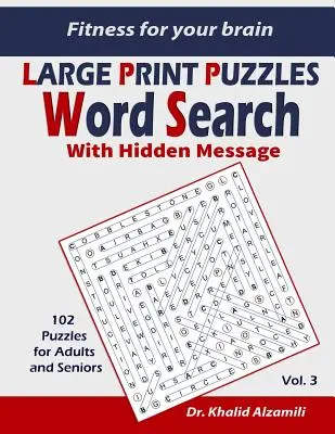 Fitness pentru creierul tău: Căutare de cuvinte cu mesaj ascuns: Antrenează-ți creierul oriunde, oricând! - 102 puzzle-uri pentru adulți și seniori - Fitness for your brain: Word Search With Hidden Message: Train your brain anywhere, anytime! - 102 Puzzles for Adults and Seniors