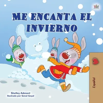 Iubesc iarna (Carte spaniolă pentru copii) - I Love Winter (Spanish Children's Book)