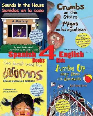 4 cărți spaniolă-engleză pentru copii - 4 Spanish-English Books for Kids