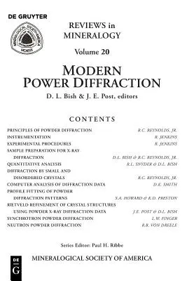 Difracția modernă a pulberilor - Modern Powder Diffraction