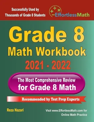 Grade 8 Math Workbook: Cea mai cuprinzătoare revizuire pentru Grade 8 Math - Grade 8 Math Workbook: The Most Comprehensive Review for Grade 8 Math