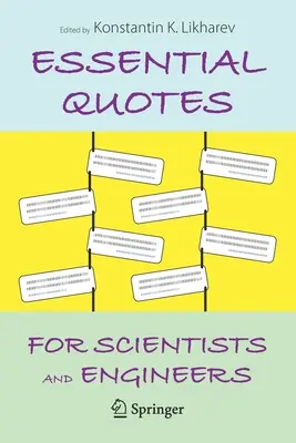 Citate esențiale pentru oameni de știință și ingineri - Essential Quotes for Scientists and Engineers