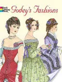 Cartea de colorat Godey's Fashions - Godey's Fashions Coloring Book