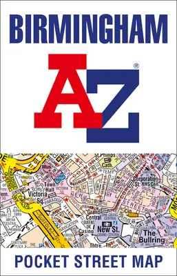 Atlas stradal de buzunar Birmingham A-Z - Birmingham A-Z Pocket Street Map