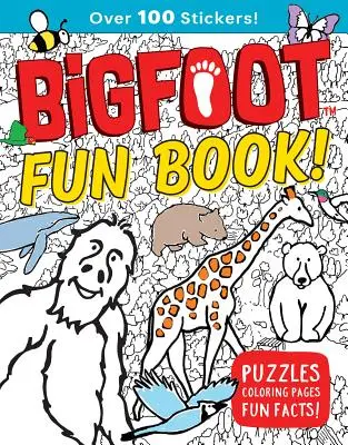 Carte de distracții cu Bigfoot! Puzzle-uri, pagini de colorat, fapte amuzante! - Bigfoot Fun Book!: Puzzles, Coloring Pages, Fun Facts!