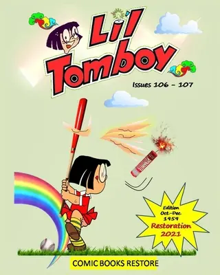 Li'l Tomboy aventuri - carte de benzi desenate cu umor - Li'l Tomboy adventures - humor comic book