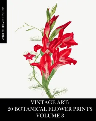Vintage Art: 20 de printuri botanice cu flori Volumul 3: Ephemera pentru înrămat, Junk Journals, Mixed Media și Decoupage - Vintage Art: 20 Botanical Flower Prints Volume 3: Ephemera for Framing, Junk Journals, Mixed Media and Decoupage