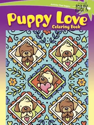 Carte de colorat Spark Puppy Love - Spark Puppy Love Coloring Book