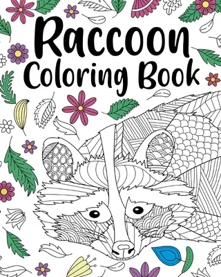 Cartea de colorat Raccoon - Raccoon Coloring Book
