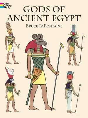 Zeii Egiptului Antic Carte de colorat - Gods of Ancient Egypt Coloring Book