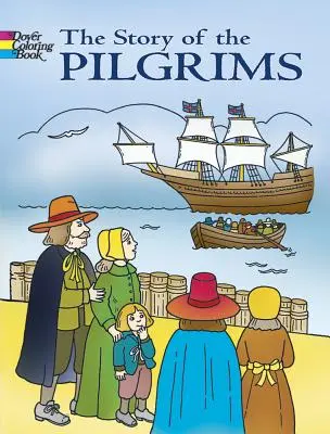 Cartea de colorat Povestea pelerinilor - The Story of the Pilgrims Coloring Book