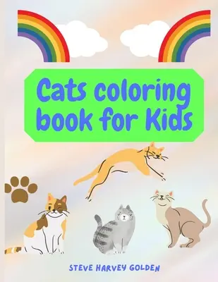 Carte de colorat pisici pentru copii: Cats Coloring Book for Preschoolers Cute Cats Coloring Book for Kids: Carte de colorat pisici pentru preșcolari - Cats coloring book for Kids: Cats Coloring Book for Preschoolers Cute Cats Coloring Book for Kids