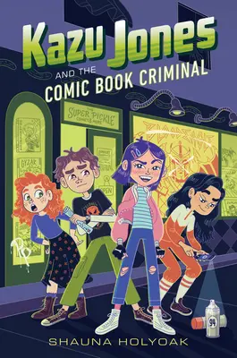 Kazu Jones și criminalul din benzile desenate - Kazu Jones and the Comic Book Criminal