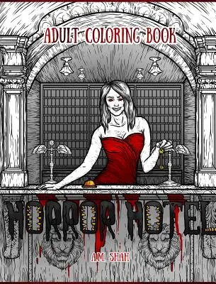 Carte de colorat pentru adulți: Horror Hotel - Adult Coloring Book: Horror Hotel